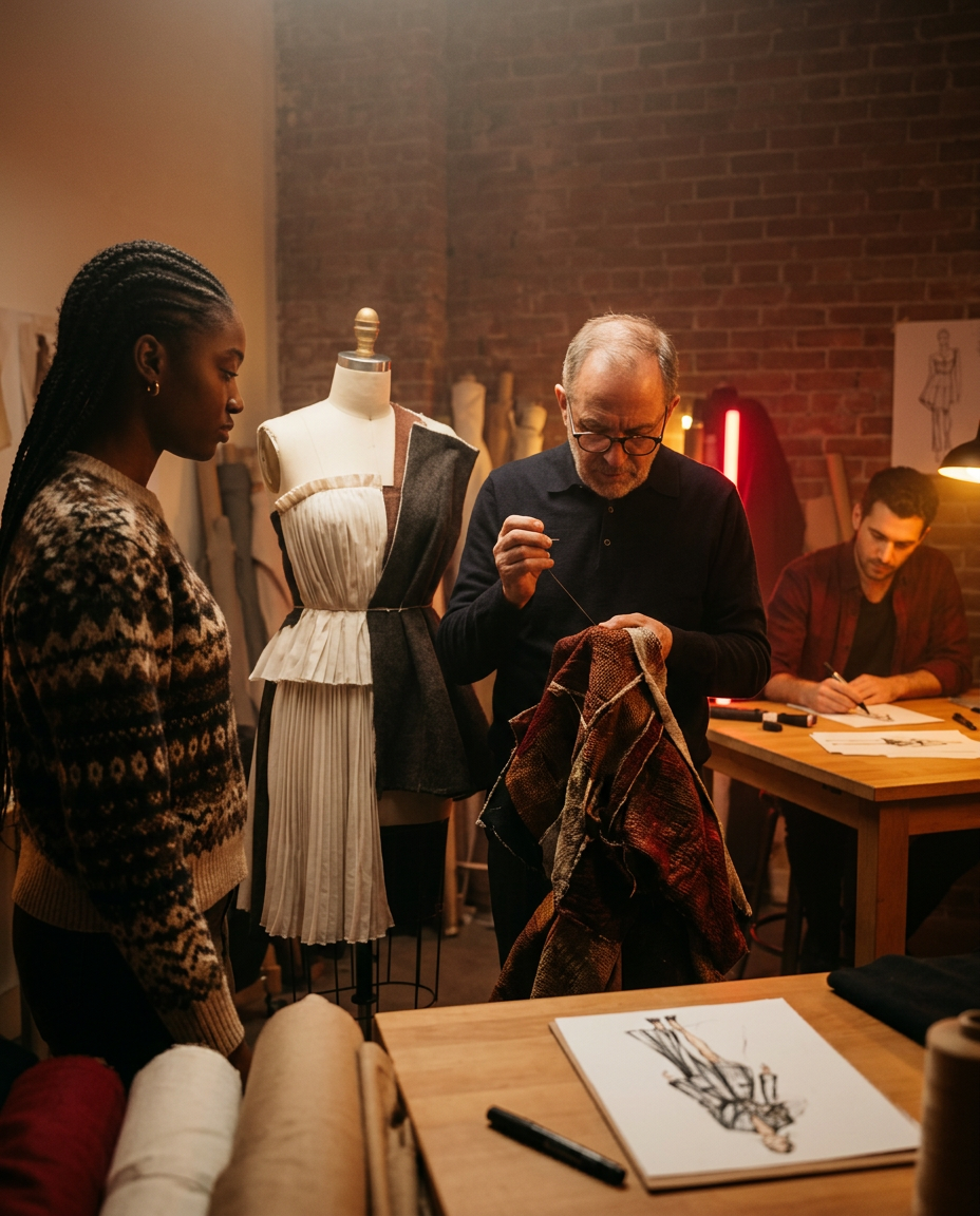 Découverte des métiers de la mode illustration